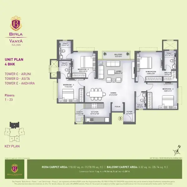 birla vanya 2bhk price